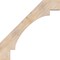 Ekena Millwork 3 1/2"W x 36"D x 36"H Merced Smooth Knee Brace, Douglas Fir BRC04X36X36MRC00SDF - alternate 4